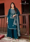 Maharani By Wooglee Heavy Rayon Printed Plazzo Suits 